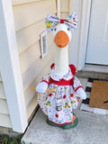 Back to School Goose Outfit with Backpack
