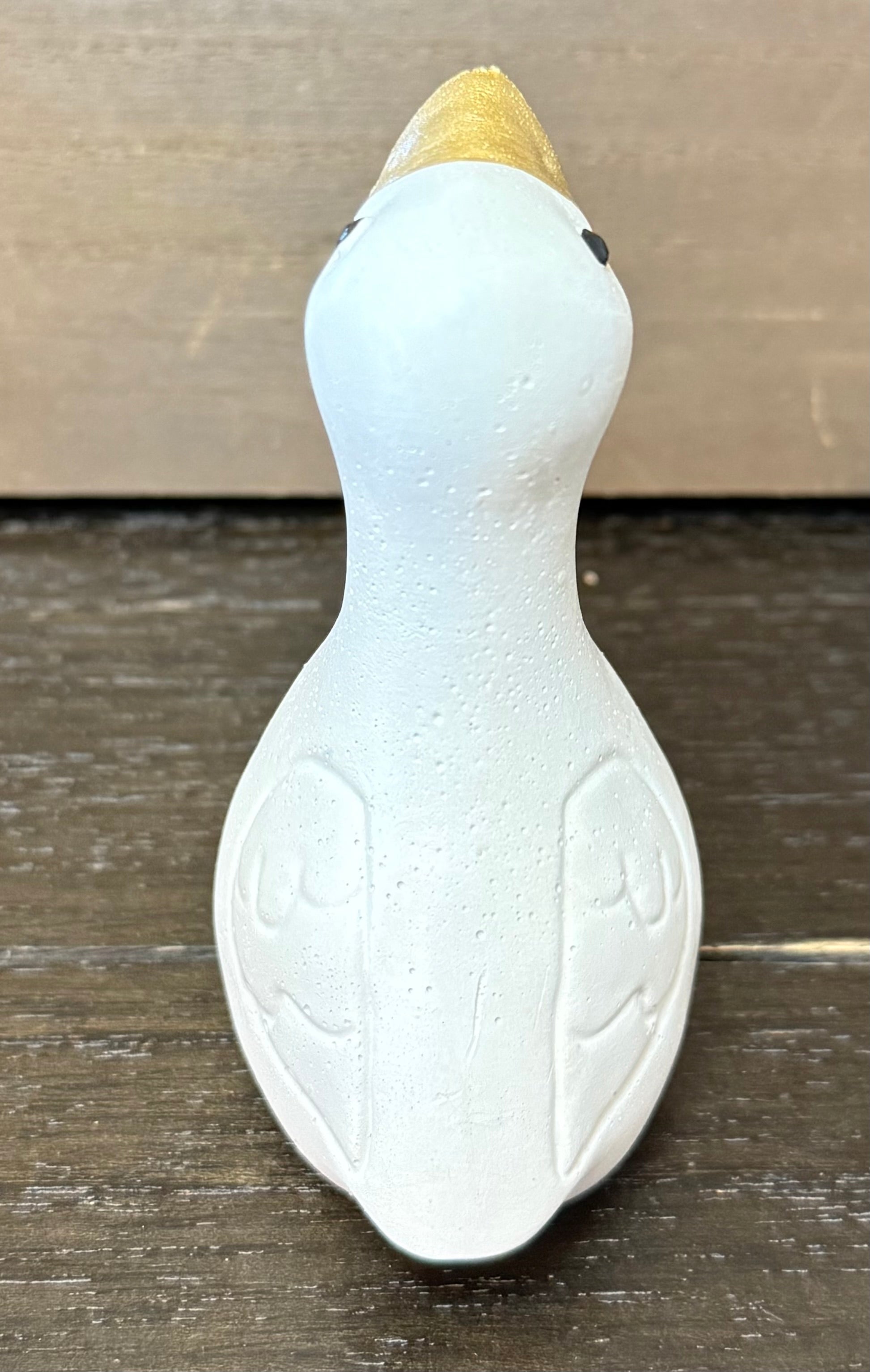 Mini 4" Concrete Goose Figurine