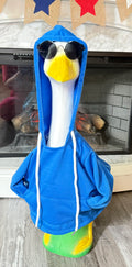 “Doesn’t Even Live Here” Goose Hoodie and Sunglasses