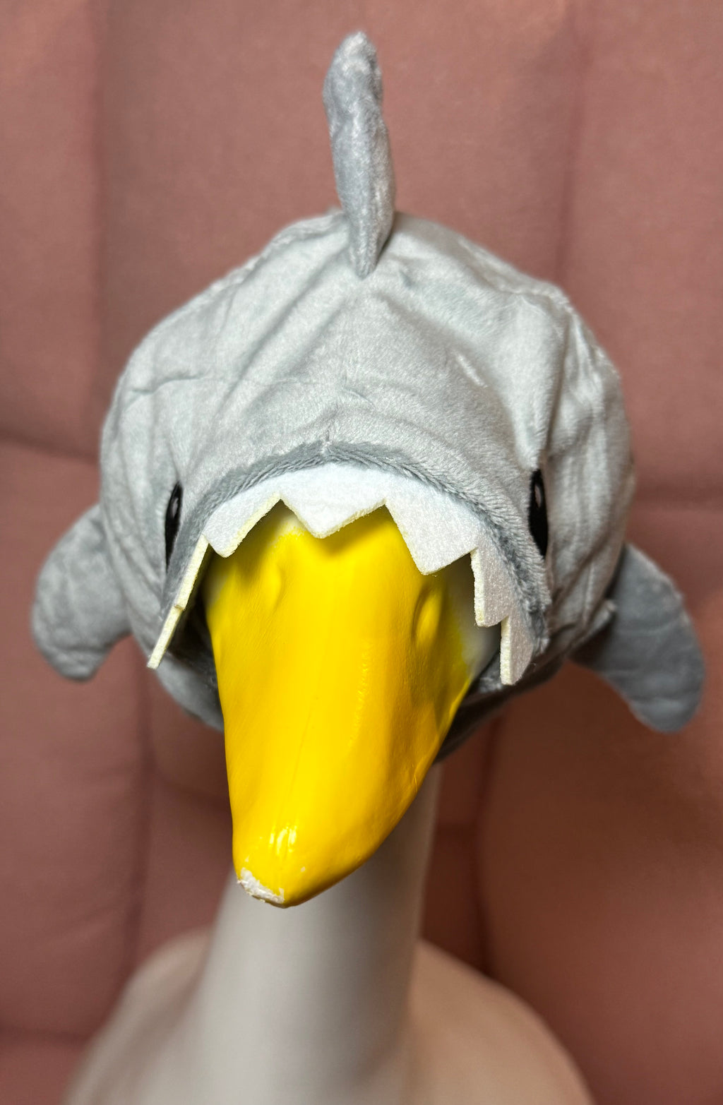 Animal Goose Hats for Porch Geese | Plush Dinosaur & Shark Goose Accessories