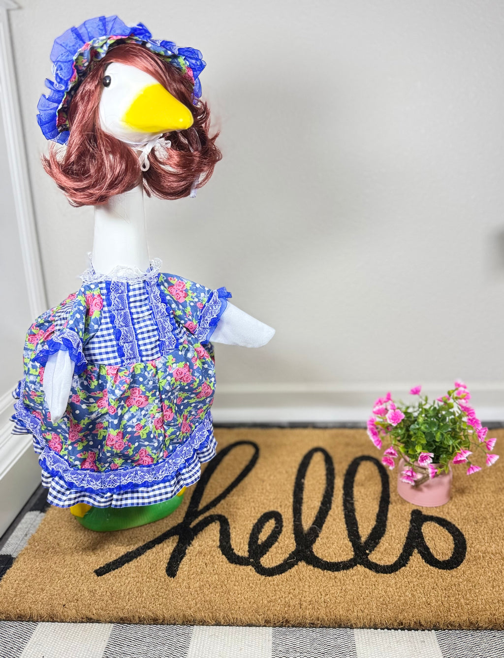Porch Goose Prairie Dress Set – Vintage Floral & Gingham Styles (Multiple Options Available)