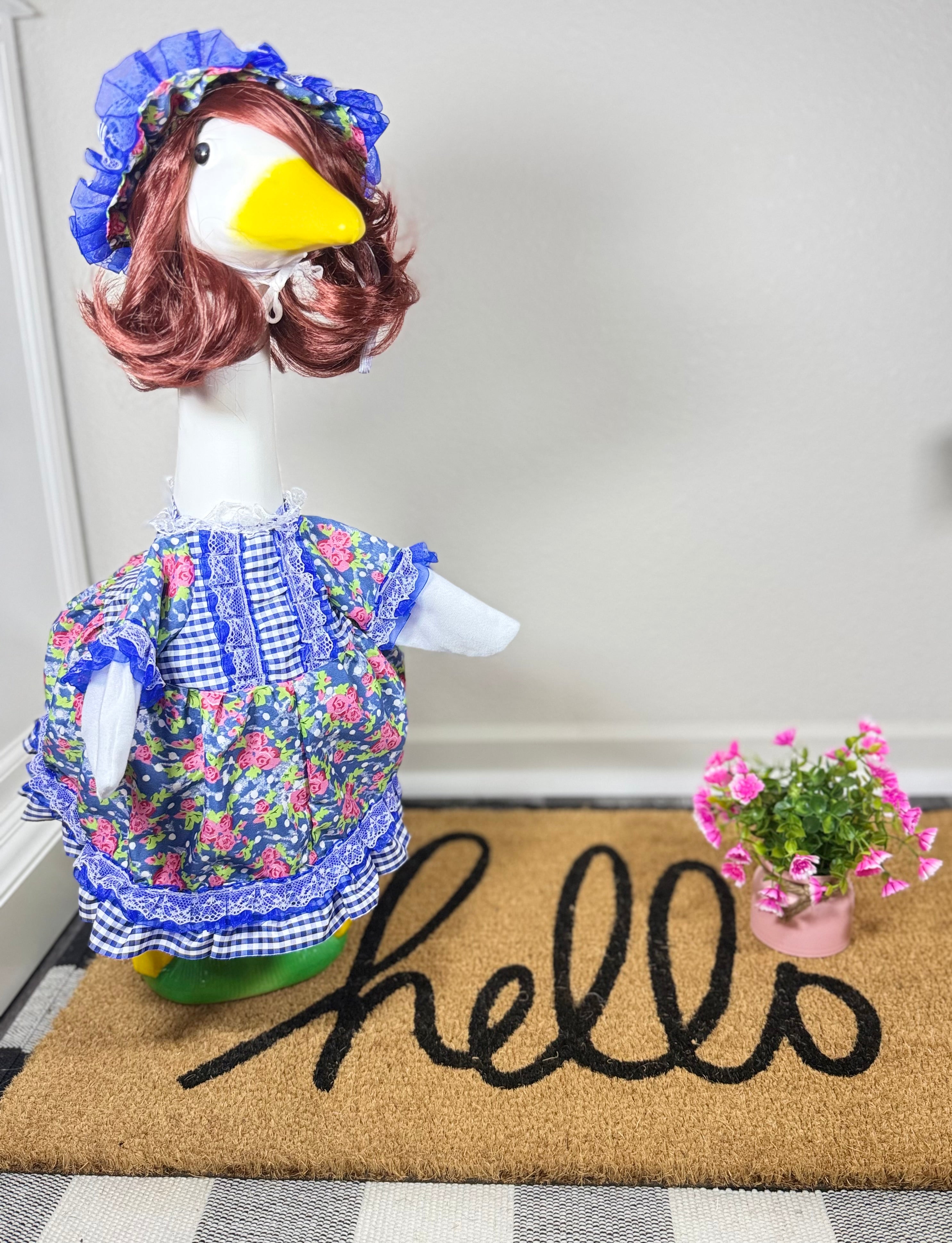 Porch Goose Prairie Dress Set – Vintage Floral & Gingham Styles (Multiple Options Available)