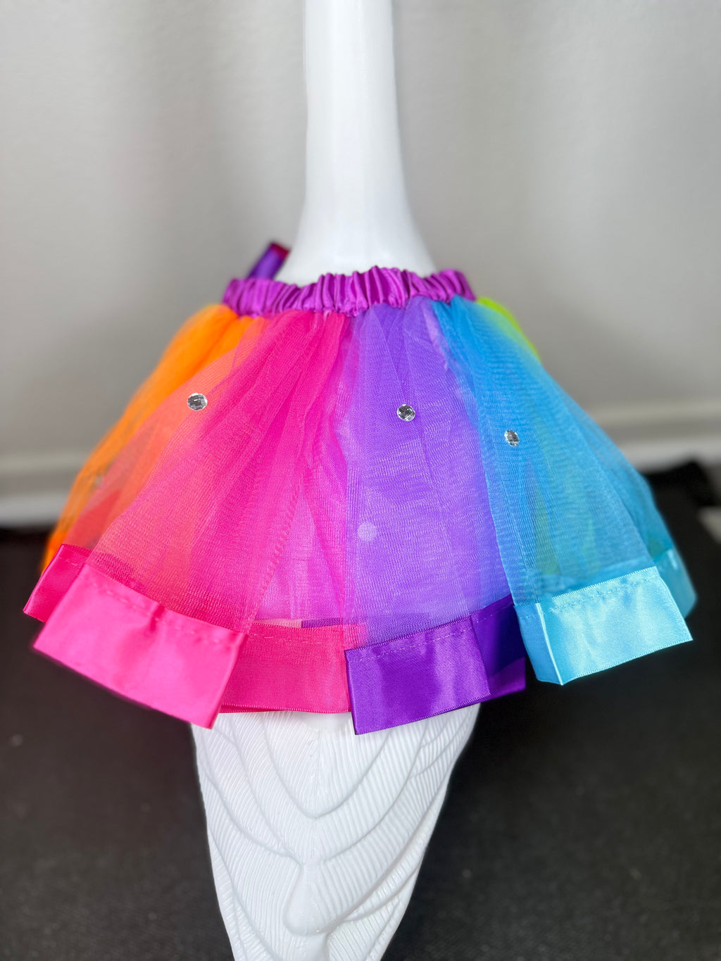 Rainbow & Pastel Tutu Goose Outfit Set – Porch Goose Dress