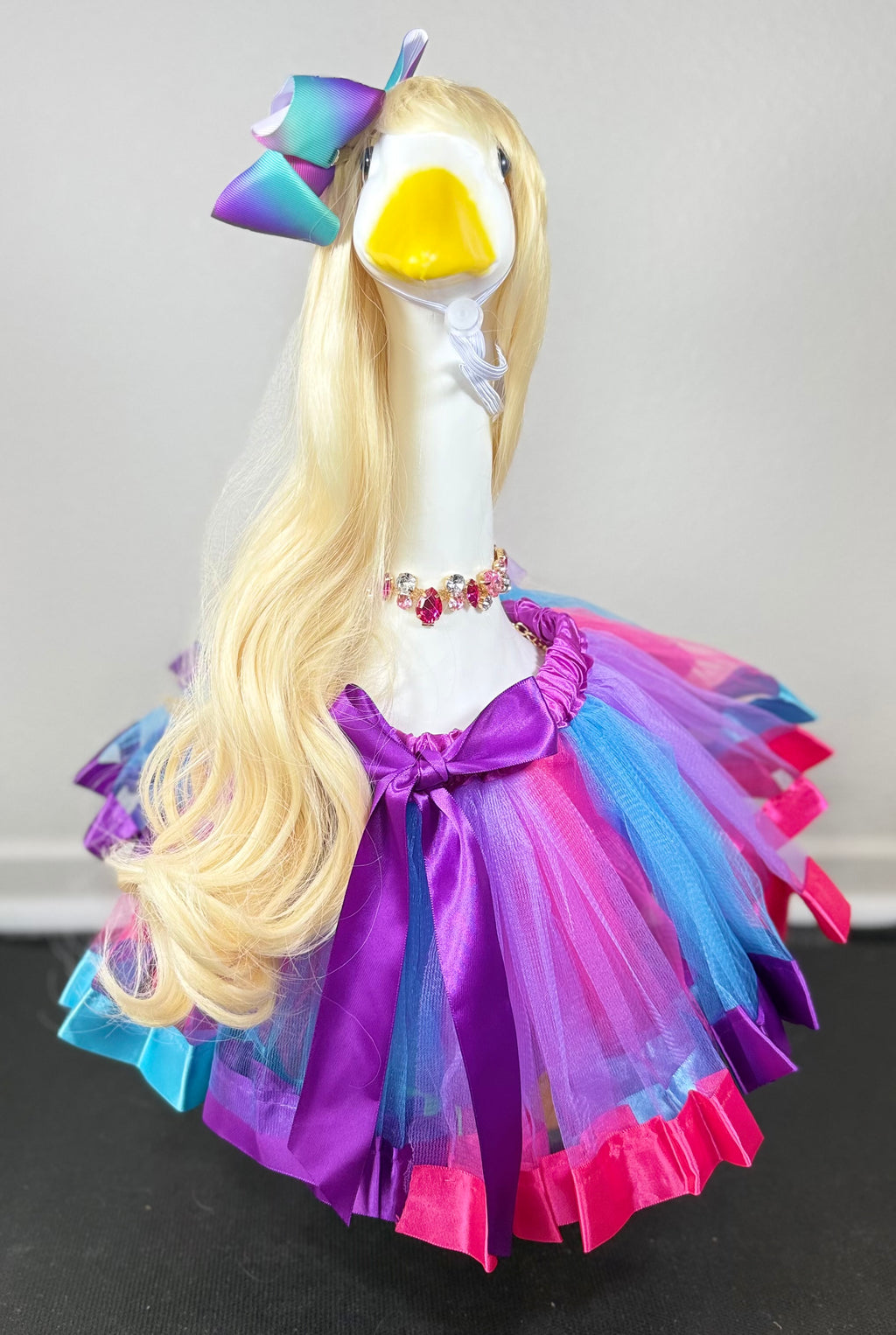Rainbow & Pastel Tutu Goose Outfit Set – Porch Goose Dress