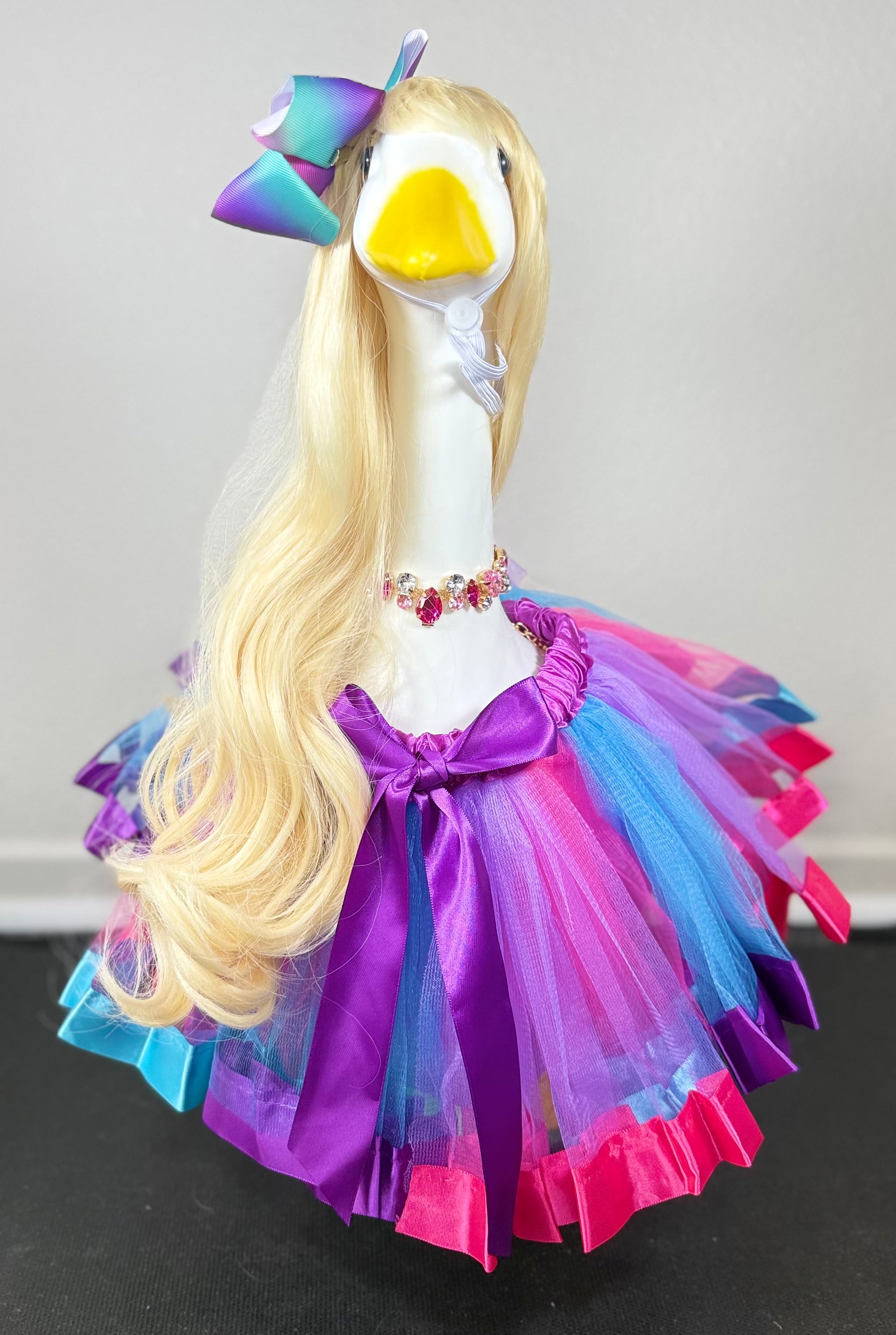 Rainbow & Pastel Tutu Goose Outfit Set – Porch Goose Dress