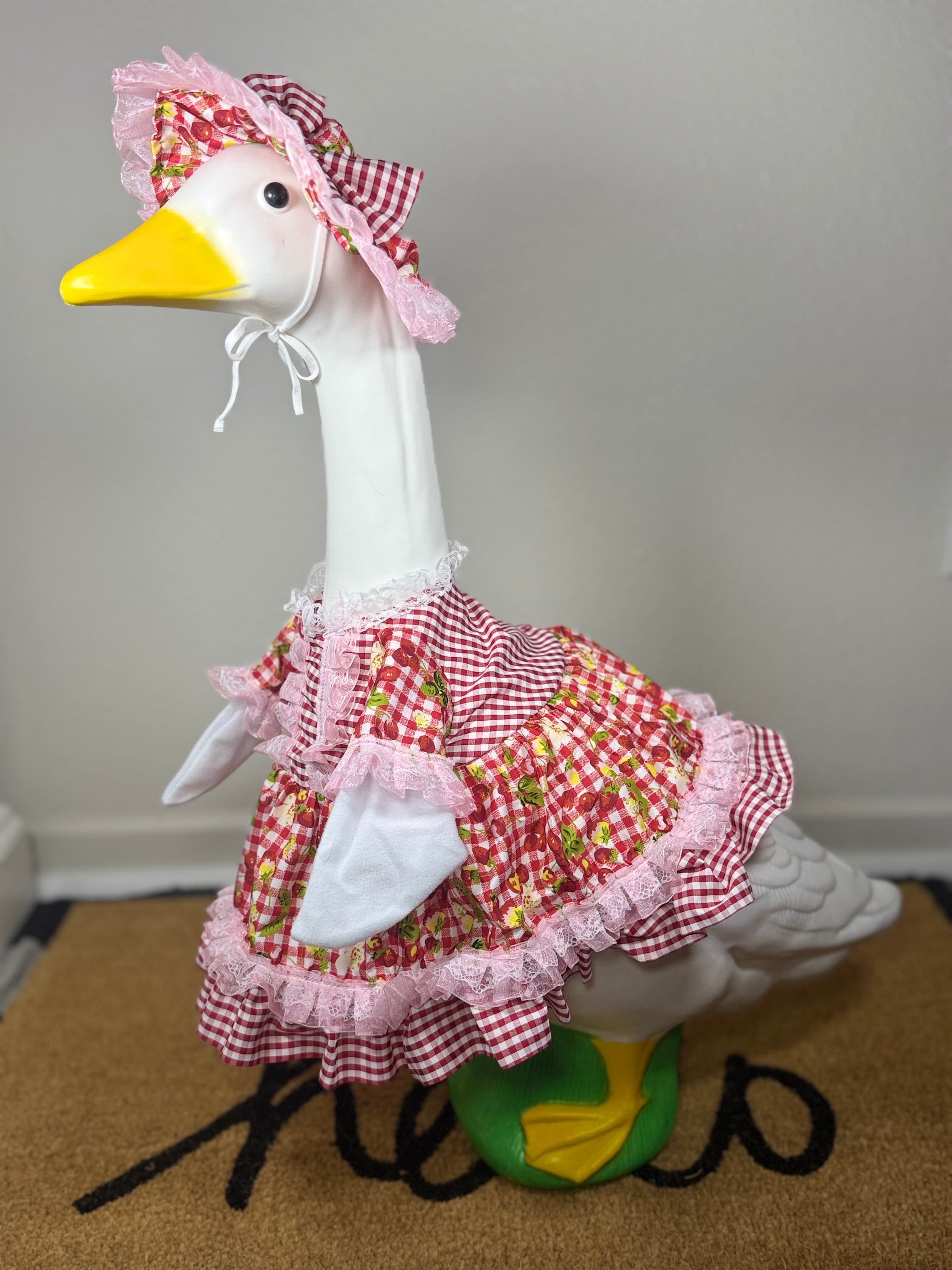 Porch Goose Prairie Dress Set – Vintage Floral & Gingham Styles (Multiple Options Available)