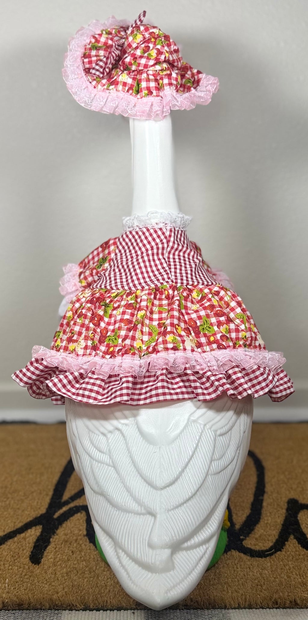 Porch Goose Prairie Dress Set – Vintage Floral & Gingham Styles (Multiple Options Available)